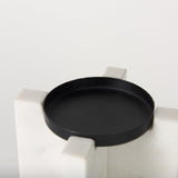 Mercana Sophia 5.5"L x 3.5"W x 8.0"H. Marble Candle Holder Medium