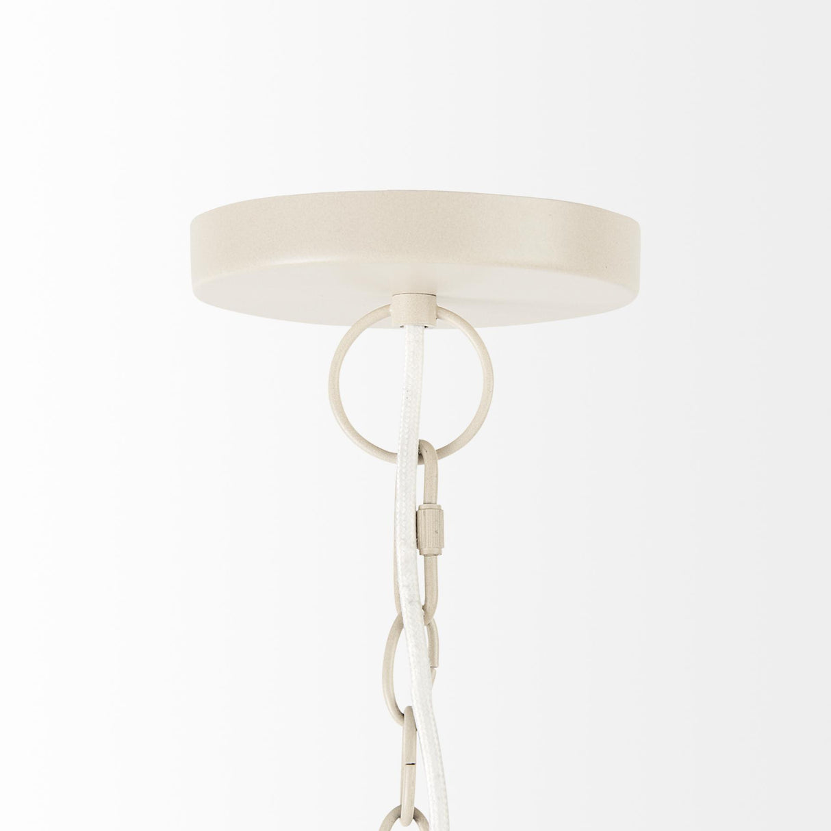 Mercana Marimba 40 L x 40 W x 24 H Natural Cane 6 Tier Chandelier