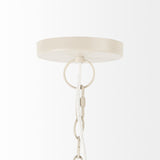 Mercana Marimba 40 L x 40 W x 24 H Natural Cane 6 Tier Chandelier