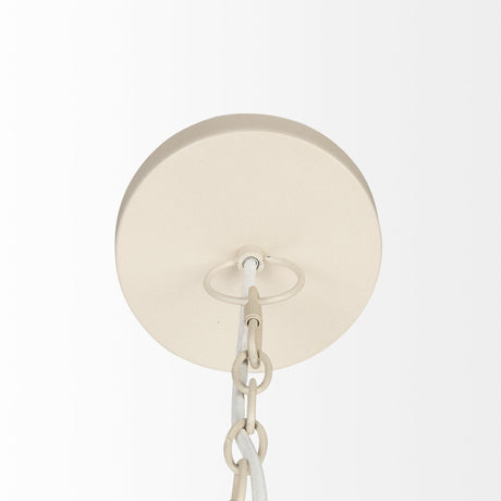 Mercana Marimba 40 L x 40 W x 24 H Natural Cane 6 Tier Chandelier