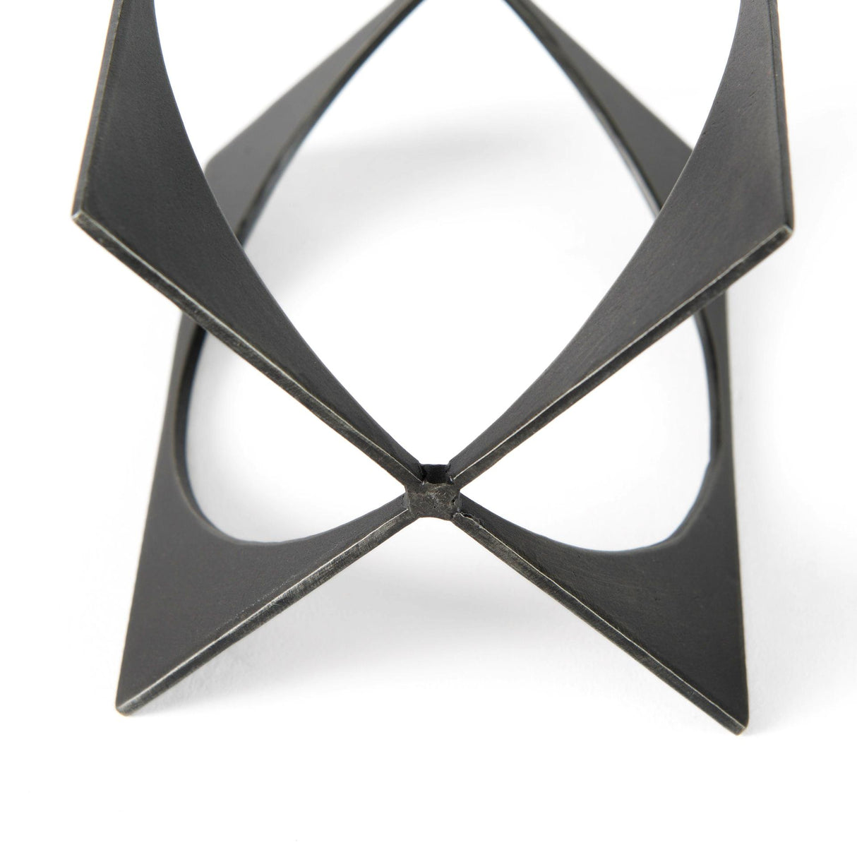 Mercana Lima Gunmetal Gray Metal Small Decorative Object