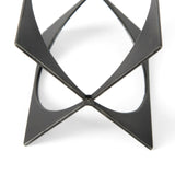 Mercana Lima Gunmetal Gray Metal Small Decorative Object