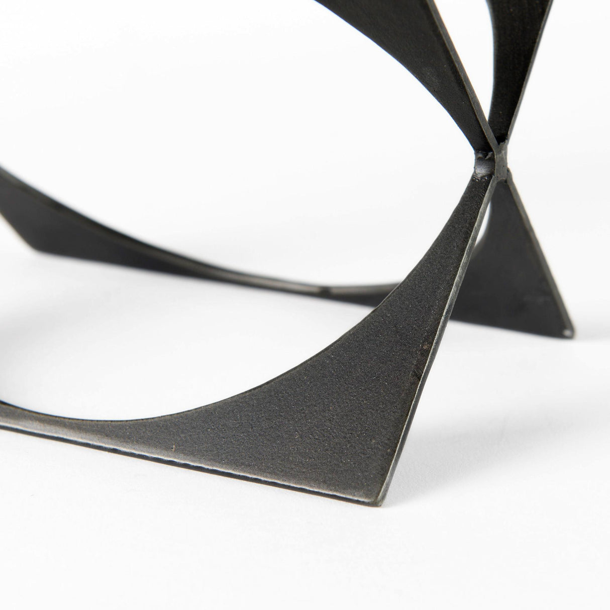 Mercana Lima Gunmetal Gray Metal Small Decorative Object
