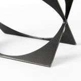 Mercana Lima Gunmetal Gray Metal Small Decorative Object