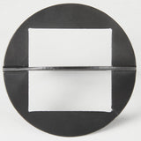 Mercana Cusco 6.0 L x 6.0 W x 6.0 H Black Iron Small Gunmetal Geometric Decorative Object