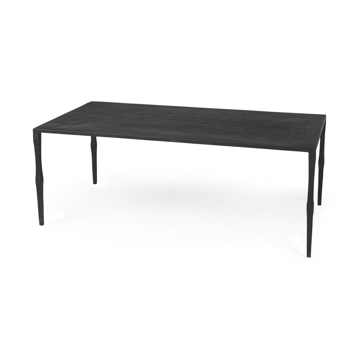 Mercana Timothy 42.0 X 22.0 X 15.5 Ebony Black Iron Coffee Table