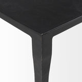 Mercana Timothy 42.0 X 22.0 X 15.5 Ebony Black Iron Coffee Table