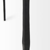Mercana Timothy 48.0 X 8.0 X 30.0 Ebony Black Iron Console Table