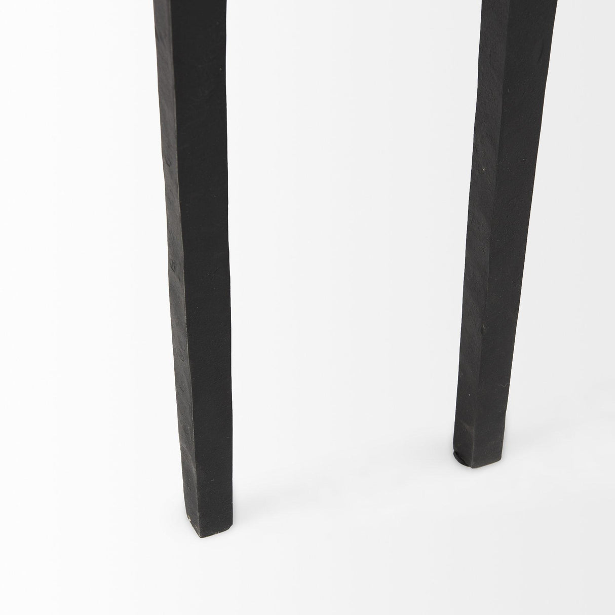 Mercana Timothy 48.0 X 8.0 X 30.0 Ebony Black Iron Console Table