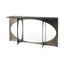 Mercana Reinhold IV Black Marble Top Iron Console Table