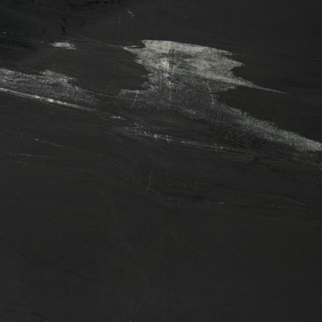 Mercana Reinhold IV Black Marble Top Iron Console Table