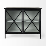 Mercana Aurelia Two Door Glass Cabinet