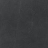 Mercana Berbick 43" Total Height Black Leather w/ Iron Frame Bar Stool