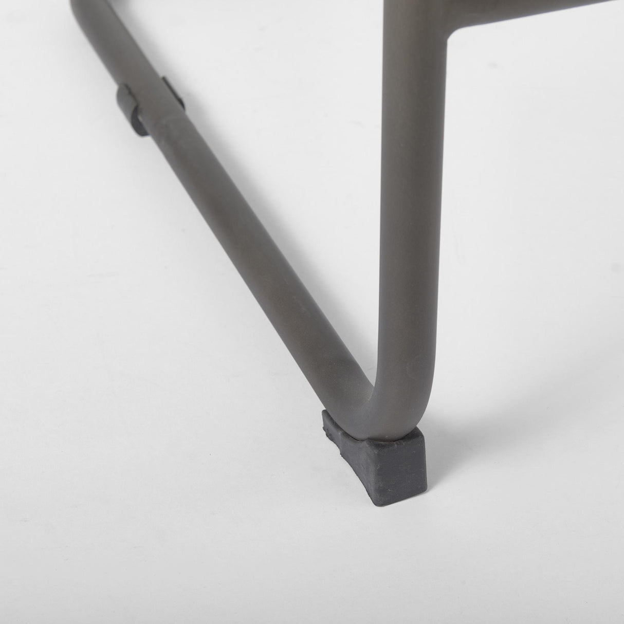 Mercana Berbick 43" Total Height Brown/Gray Suede w/ Iron Frame Bar Stool