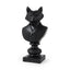 Mercana Murray 6.0L x 4.5W x 13.0H Black Painted Resin Fox in a Suit Bust