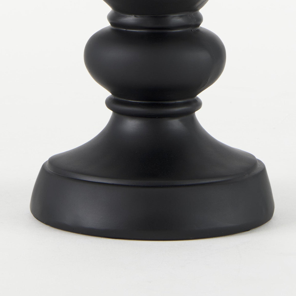 Mercana Mozart 8.2L x 6.0W x 22.5H Black Painted Resin Deer Bust