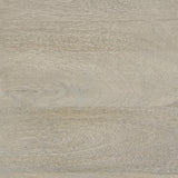 Mercana Arelius 36L x 18W x 32H Gray Wood, Black Metal Base w/ 2 Glass Doors Accent Cabinet