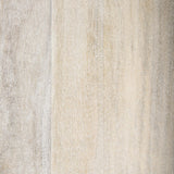 Mercana Arelius 36L x 18W x 32H White Wood, Gold Metal Base w/ 2 Glass Doors Accent Cabinet