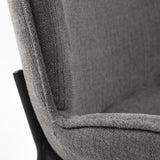 Mercana Inala Grey Seat Metal Frame Dining Chair