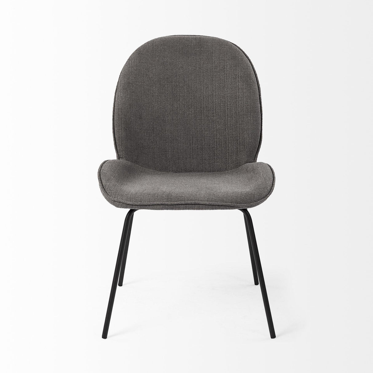 Mercana Inala Grey Seat Metal Frame Dining Chair