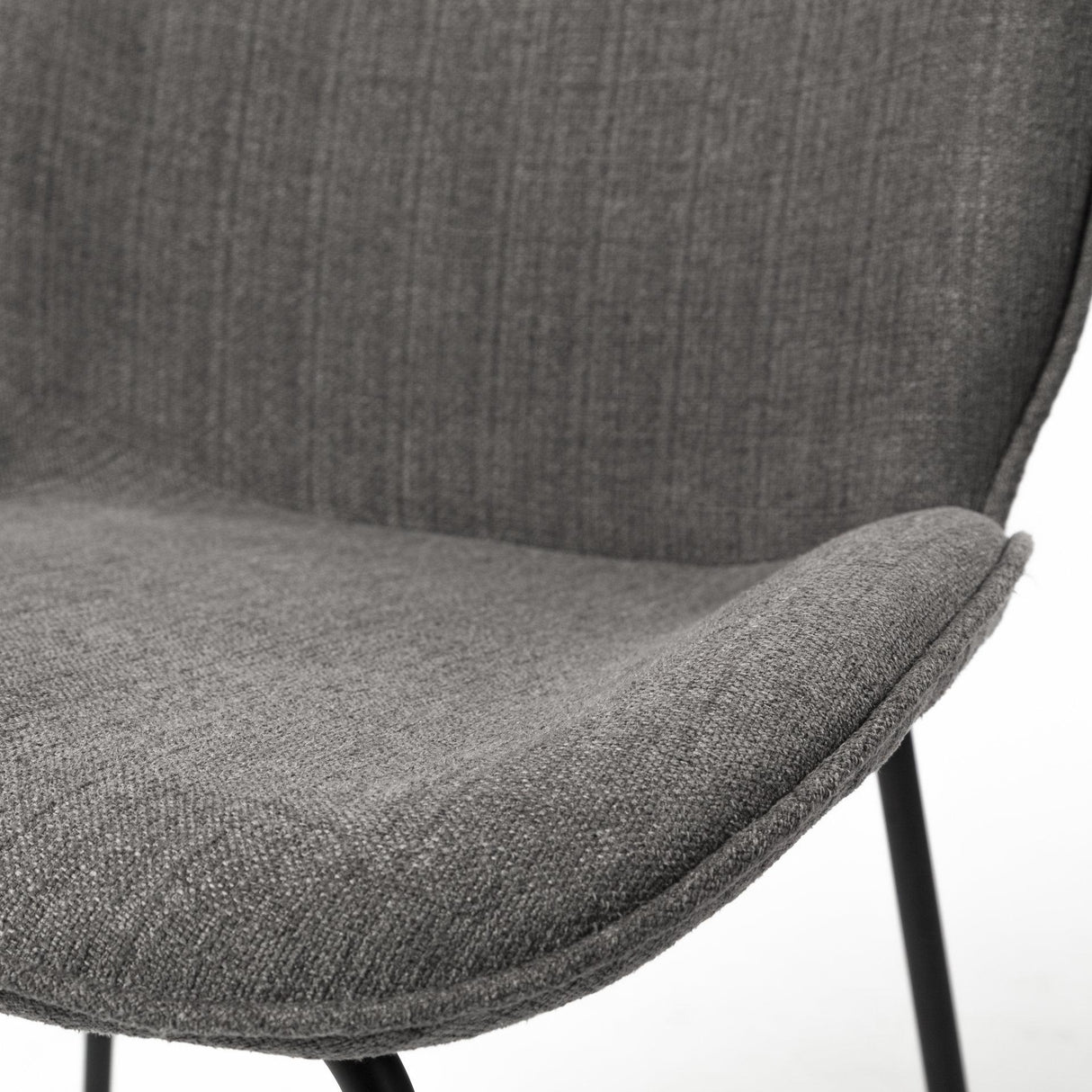 Mercana Inala Grey Seat Metal Frame Dining Chair
