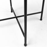 Mercana Samantha (Small) Black Mirror Top Accent Table