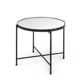 Mercana Samantha (Large) Black Mirror Top Accent Table