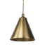 Mercana Fenton 18.0L x 18.0W x 23.0H Gold W/Gold Accents Pendant Light