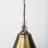 Mercana Fenton 18.0L x 18.0W x 23.0H Gold W/Gold Accents Pendant Light
