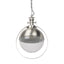 Mercana Leighton 15.0L x 15.0W x 20.0H Antique Nickel Pendant Light