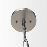 Mercana Leighton 15.0L x 15.0W x 20.0H Antique Nickel Pendant Light