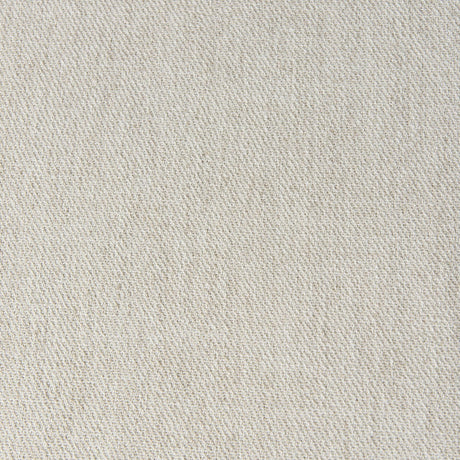 Mercana Clara Black Wood W/ Cream Fabric Seat and Cane Back Armless Dining Chair