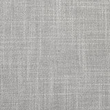 Mercana Parker Gray Fabric Seat Black Metal Dining Chair