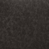 Mercana Parker Brown Faux Leather Seat Gold Metal Dining Chair