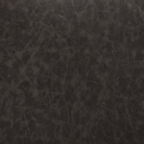 Mercana Parker Brown Faux Leather Seat Gold Metal Bar Stool