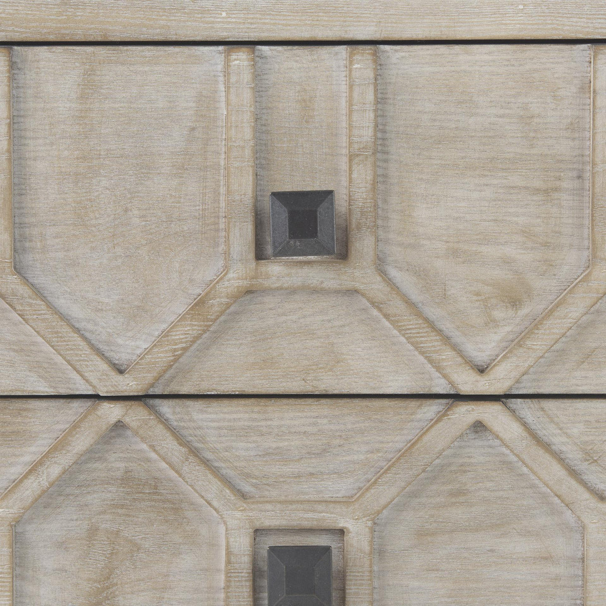 Mercana Genevieve I 39L x 16W Light Brown Fir Veneer 3 Drawer Accent Cabinet