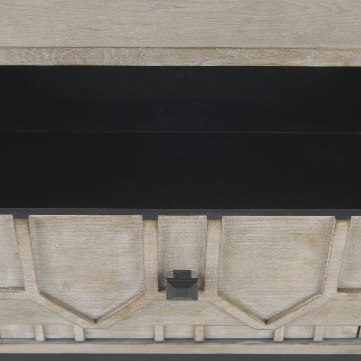 Mercana Genevieve II Light Brown Fir Veneer 9 Drawer Sideboard