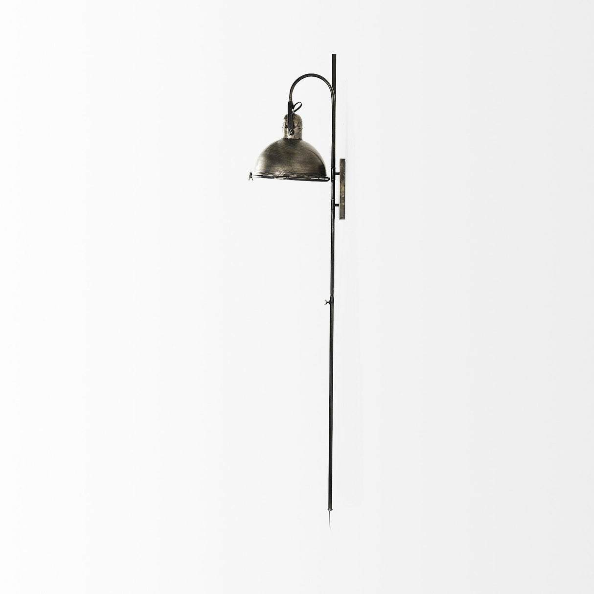 Mercana Tazb 13L x 11W x 62H Gold Metal Conical Shade Wall Sconce