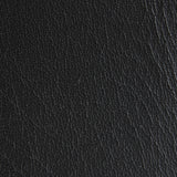 Mercana Clarissa 18.0L x 16.0W x 26.25H Black Woven Leather Seat W/ Gold Frame Counter Stool