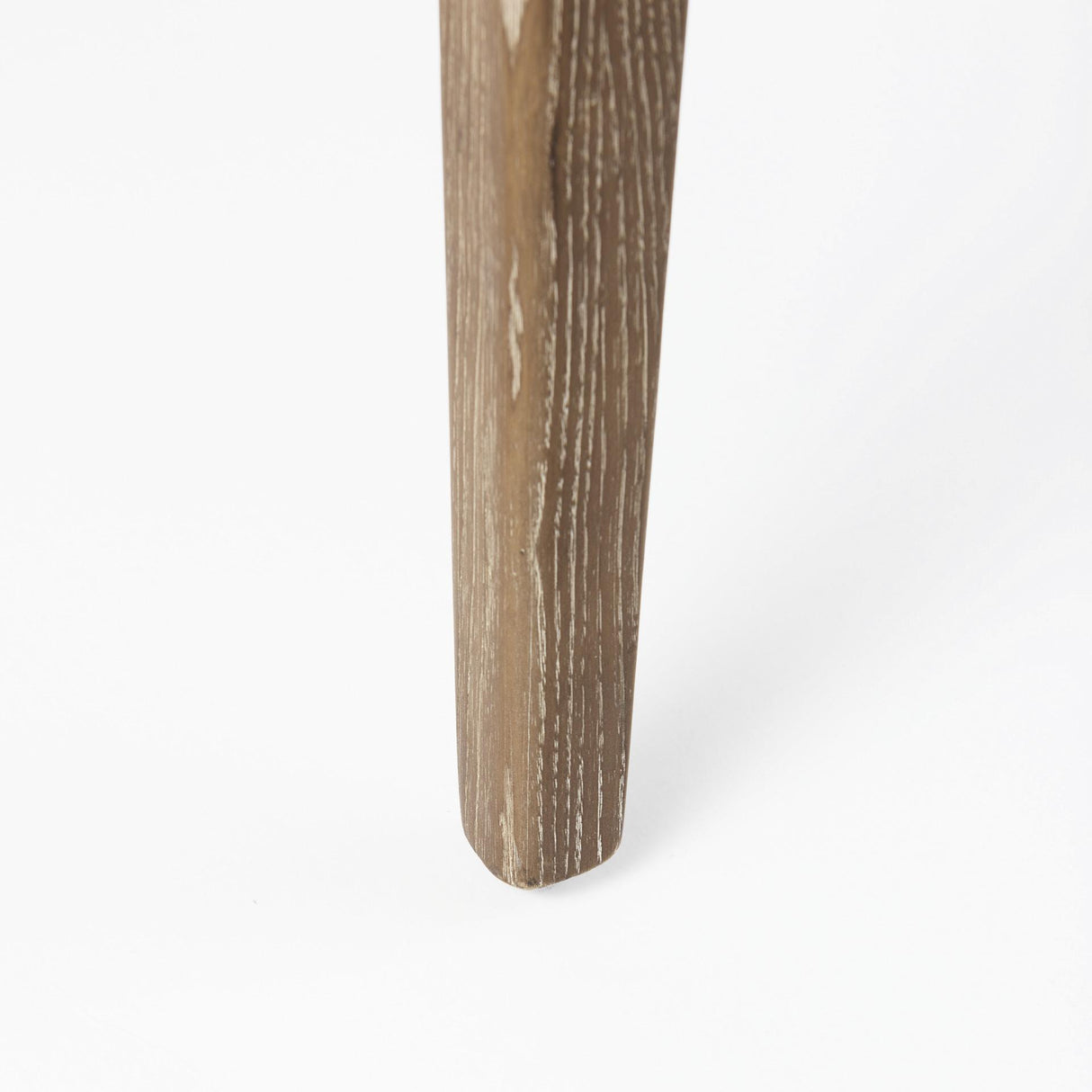 Mercana Niles 23.5L x 24.0W x 32.0H Navy Fabric Seat W/ Medium Brown Wooden Legs Wingback Dining Chair