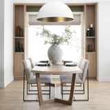 Mercana Gobi 20L x 23H Small Tan Ceramic Oval Vase