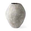 Mercana Gobi 23L x 28H Large Tan Ceramic Oval Vase
