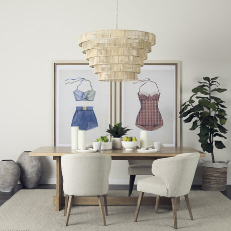 Mercana Gobi 23L x 28H Large Tan Ceramic Oval Vase