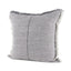 Mercana Thais 20L x 20W Blue and Cream Fringed Decorative Pillow Cover