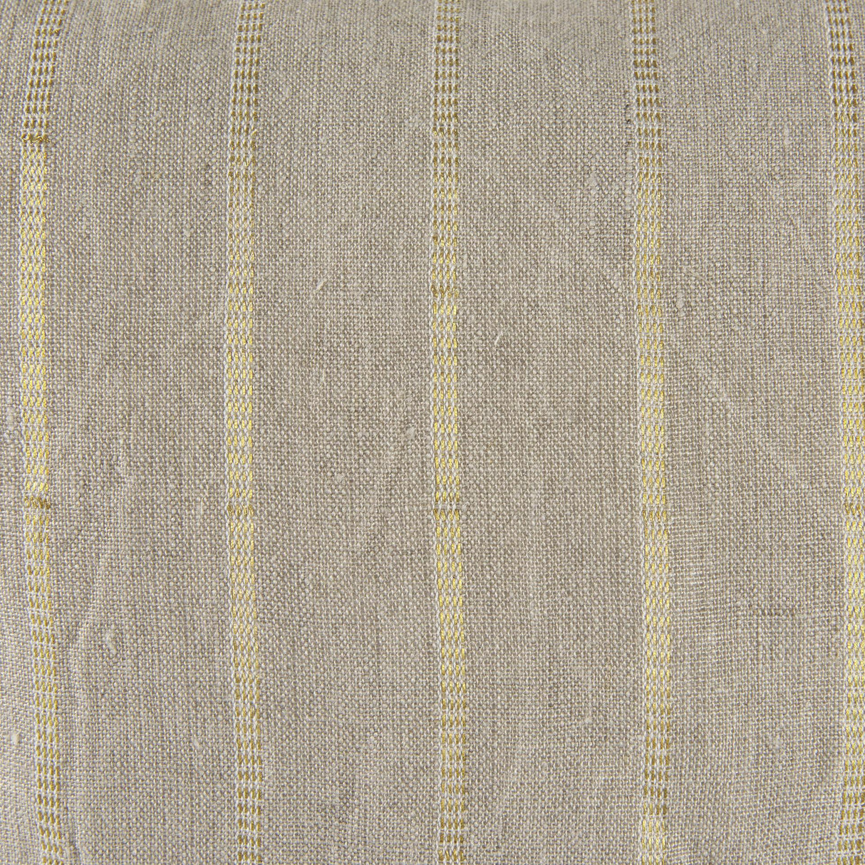 Mercana Danika 18 x 18 Beige and Gold Fabric Decorative Pillow Cover