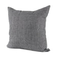 Mercana Ramone 20 x 20 Black and White Fabric Decorative Pillow Cover