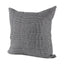 Mercana Ramone 20 x 20 Black and White Fabric Decorative Pillow Cover