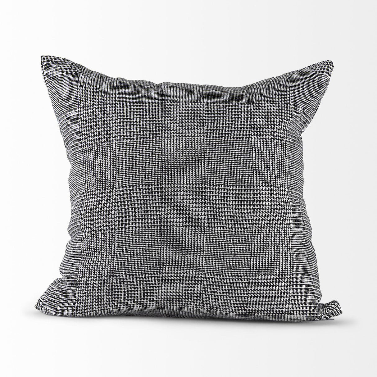 Mercana Ramone 20 x 20 Black and White Fabric Decorative Pillow Cover