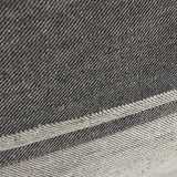 Mercana Zadie 20L x 20W Light Gray and Dark Gray Fabric Color Blocked Decorative Pillow Cover