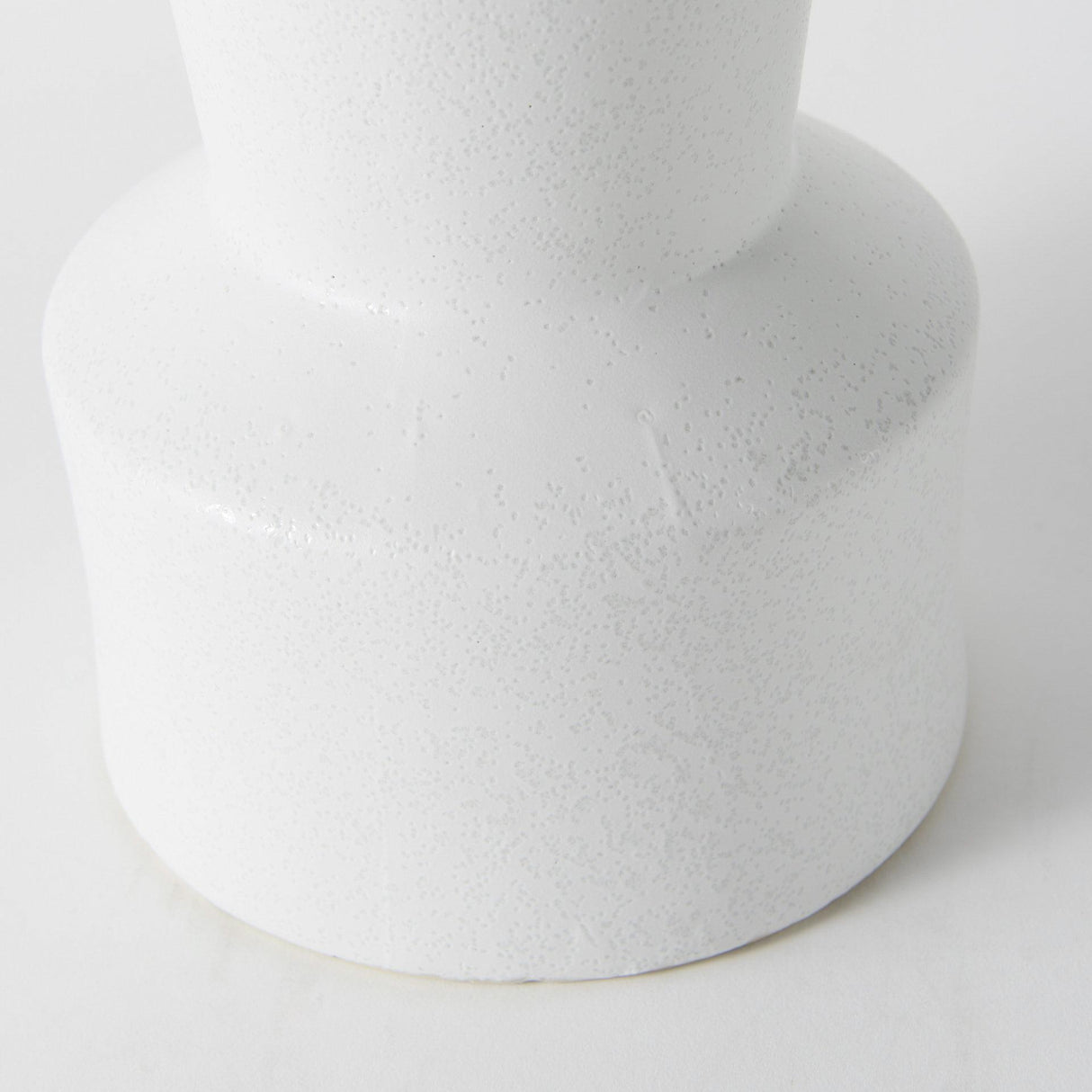 Mercana Laforge 9.4H Small White Ceramic Vase